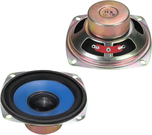 Fielect 5W 4 Ohm DIY Magnetic Speaker Audio Speakers 77mm Diameter Round Shape Replacement Loudspeaker 1Pcs in Saudi Arabia