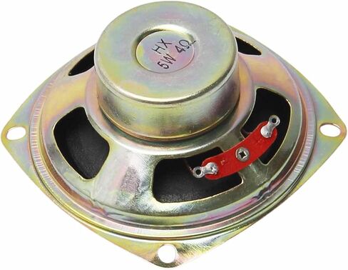 Fielect 5W 4 Ohm DIY Magnetic Speaker Audio Speakers 77mm Diameter Round Shape Replacement Loudspeaker 1Pcs in Saudi Arabia