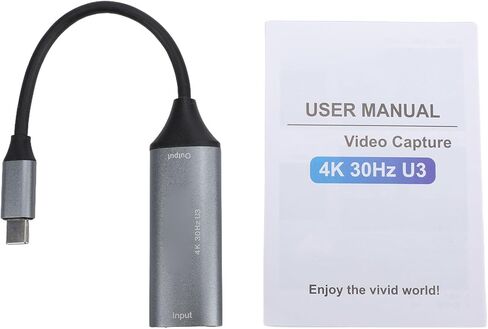 Yoidesu Video Capture Card 4K 30Hz with USB C 3.0, HDTV to Type C Streaming Capture Card for Live Streaming Game Recording Video Conferencing in Saudi Arabia