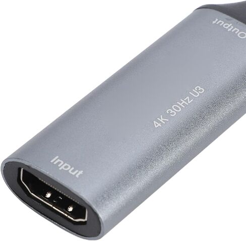 Yoidesu Video Capture Card 4K 30Hz with USB C 3.0, HDTV to Type C Streaming Capture Card for Live Streaming Game Recording Video Conferencing in Saudi Arabia
