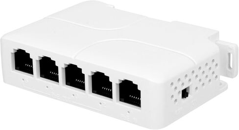 Gigabit 4 Port 60W PoE Extender, 10/100/1000Mbps 1 in 4 Out PoE+ Repeater with 3 Mode Available, 60W 802.3BT Input, 802.3at Output 30W, 100m/250m PoE Extension for PoE Device (POE5004G-V2) in Saudi Arabia