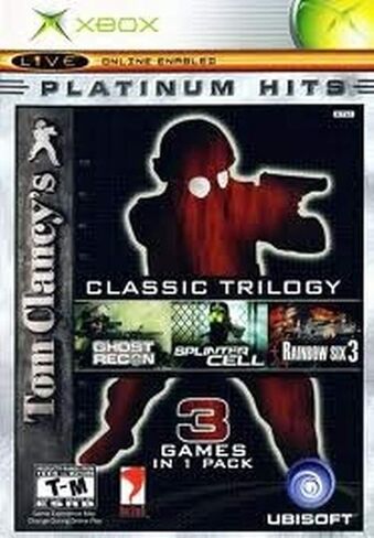 حزمة Tom Clancy's Triple Pack (Splinter Cell، Ghost Recon، Rainbow Six 3) - Xbox (متجددة) in Kuwait