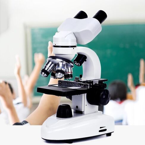 Eye Protection Binocular Microscope 2000X Experiment High Power 60° Rotatable Microscope in Saudi Arabia