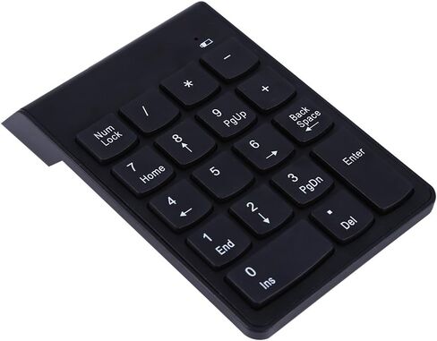 Dan&Dre Deic Numeric 17×10×4 USB لوحة مفاتيح رقمية لوحة مفاتيح صغيرة Numpad 18 مفتاح لوحة مفاتيح كمبيوتر محمول سطح المكتب PC Pro NumerUSB Mini Numpad 18 مفتاح لوحة مفاتيح in Kuwait