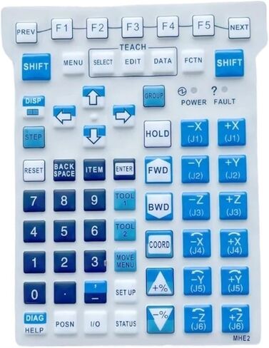 غشاء لوحة المفاتيح لوحة المفاتيح زر A05B-2518-C100 C212 C301 GLS1 MHE2 AWE2 GNE2 فيلم مفتاح لفيلم مفتاح 2255/2256 (MHE2) in Kuwait