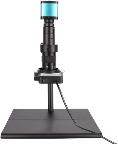 Digital Video Monocular Microscope Compatible CameraLens& LED Circular Lamp for Solder Phone Repair in Saudi Arabia
