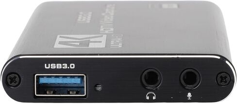 Fabater Video Capture Card, 4K HDMI USB 3.0 Capture Card for Streaming & Gaming, 1080P 60FPS HD, 5 Ports and Loop Out, Compatible with Wins 7 8 10, OS X, Linux, Android in Saudi Arabia
