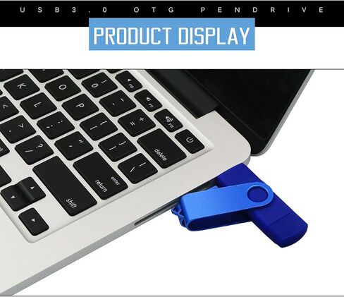 محرك فلاش USB سعة 64 جيجابايت، محرك إبهام عالي السعة، محركات أقراص فلاش كبيرة دوارة معدنية 64 جيجابايت، محرك USB 2.0 محمول، محرك قلم عالي السرعة لتخزين البيانات (عبوتان) in Kuwait