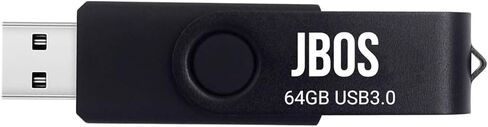 JBOS 32 جيجابايت محرك فلاش USB 2 حزمة USB 2.0 محرك الإبهام سوبر عالية السرعة USB عصا 32 جيجابايت USB ذاكرة عصا محرك أقراص USB لتخزين التاريخ ومشاركته (2 قطعة، أسود أزرق) in Kuwait