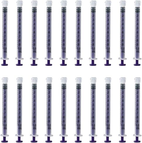Vesco Medical ENFit Low Dose Tip Syringes, 1ml (Pack of 50) in Saudi Arabia