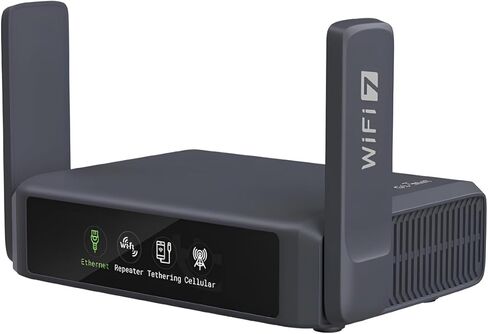 GL.iNet MT5000 (Brume 3) بوابة أمان VPN سلكية عالية السرعة وGL.iNet GL-BE3600 (Slate 7) جهاز توجيه السفر المحمول in Saudi Arabia