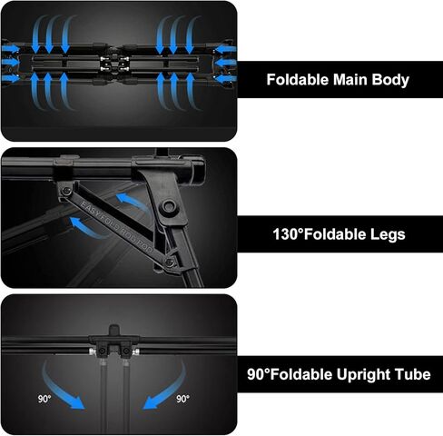 Karlak Adjustable Retractable Carp Fishing Rod Pod Stand Holder Foldable Fishing Pole Pod Stand with Carry Case in Saudi Arabia