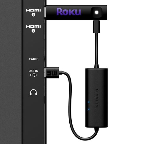 كابل طاقة USB للمهمة لعصا البث Roku (قم بتشغيل Roku مباشرة من التلفزيون الخاص بك) in Kuwait