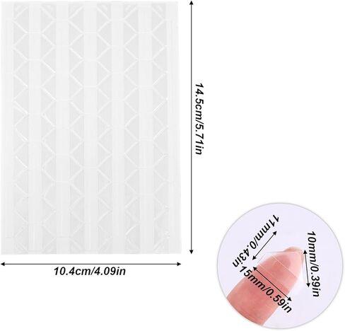 1020pcs/10 Sheets Self-Adhesive Photo Corners, Clear Safe Mounting Picture Edge Stickers for Scrapbooks Journals Family Albums in Saudi Arabia