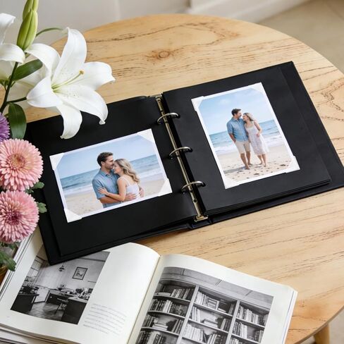 1020pcs/10 Sheets Self-Adhesive Photo Corners, Clear Safe Mounting Picture Edge Stickers for Scrapbooks Journals Family Albums in Saudi Arabia
