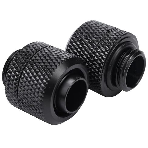 مجموعة تبريد المياه Dracaena - 6x G1/4" خيط إلى 3/8" ID، تركيبات ضغط 1/2" OD، أسود + 4 متر/ 157.5 بوصة أنبوب ناعم، شفاف in Kuwait