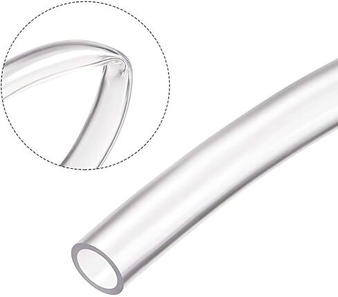 مجموعة تبريد المياه Dracaena - 6x G1/4" خيط إلى 3/8" ID، تركيبات ضغط 1/2" OD، أسود + 4 متر/ 157.5 بوصة أنبوب ناعم، شفاف in Kuwait