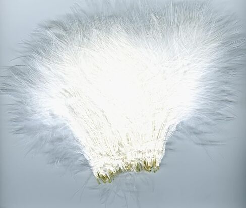 Wapsi Strung Marabou, White in Saudi Arabia