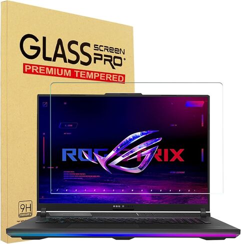 YINOVEEN واقي شاشة من الزجاج المقوى مقاس 16 بوصة لأجهزة الكمبيوتر المحمول ASUS ROG/TUF مقاس 16 بوصة للألعاب، Zephyrus M16/Zephyrus Duo 16/Zephyrus G16/Flow X16/Strix G16، كمبيوتر محمول للألعاب TUF A16، 9H، مضاد للخدش in Saudi Arabia