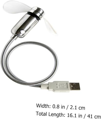مروحة ساعة USB مع شاشة عرض وقت الضوء، مروحة صغيرة قابلة لإعادة الشحن عبر USB لأجهزة الكمبيوتر المحمول والمكتب، مناسبة للاستخدام في المنزل والمكتب in Saudi Arabia