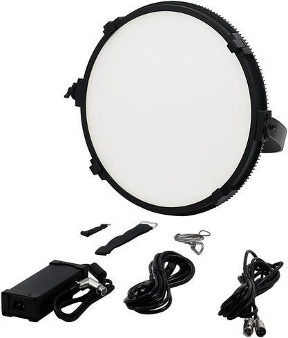 مصباح استوديو Fotodiox Pro Factor Jupiter18 VR-2500ASVL ثنائي اللون قابل للتعتيم - فائق السطوع، احترافي، مزدوج اللون، ضوء LED للصور/الفيديو قابل للتعتيم in Saudi Arabia