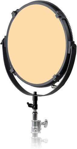 مصباح استوديو Fotodiox Pro Factor Jupiter18 VR-2500ASVL ثنائي اللون قابل للتعتيم - فائق السطوع، احترافي، مزدوج اللون، ضوء LED للصور/الفيديو قابل للتعتيم in Saudi Arabia