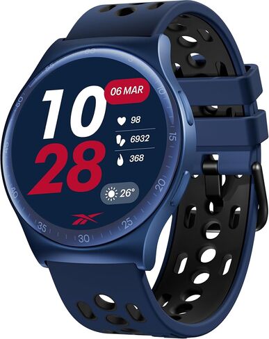 Reebok Pulse Smartwatch - GPS Fitness Tracker with Heart Rate Monitor, 10-Day Battery Life, IP68 Water Resistant Smart Fitness Watch for Men & Women, Compatible with iPhone & Android - Victory Gold in Saudi Arabia