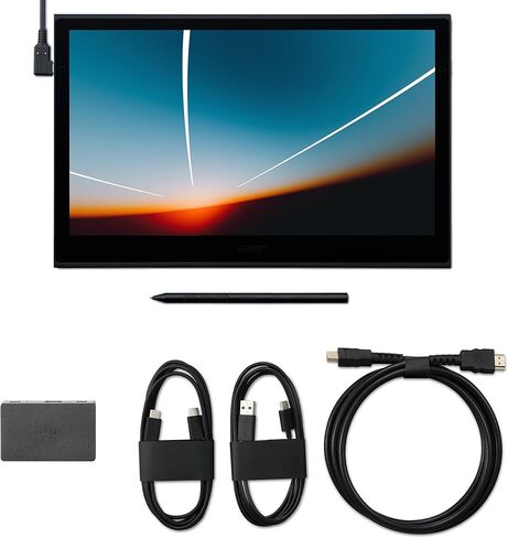 Wacom Movink 13 OLED Touchscreen Drawing Tablet with Wacom Converter kit (Power Adaptor Sold Separately) in Saudi Arabia