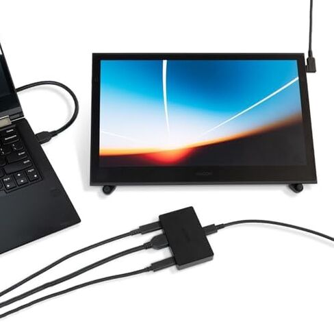 Wacom Movink 13 OLED Touchscreen Drawing Tablet with Wacom Converter kit (Power Adaptor Sold Separately) in Saudi Arabia