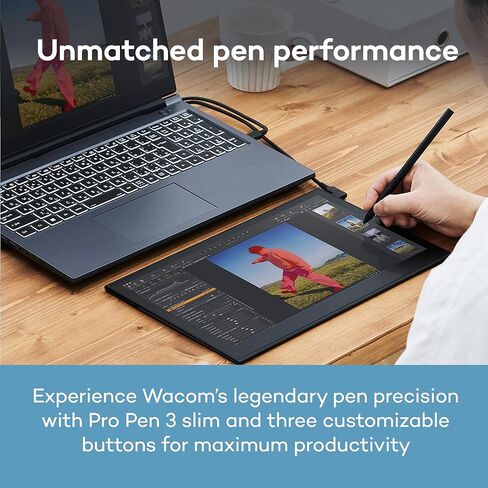 Wacom Movink 13 OLED Touchscreen Drawing Tablet with Wacom Converter kit (Power Adaptor Sold Separately) in Saudi Arabia