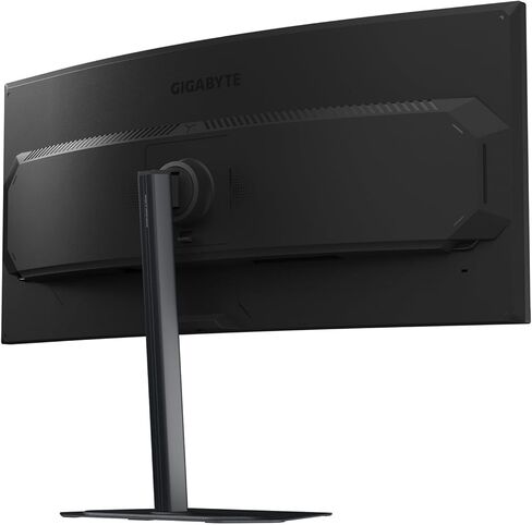 GIGABYTE - G34WQC2-34 بوصة VA شاشة منحنية للألعاب - WQHD 3440x1440-200 هرتز - 1 مللي ثانية GTG - AMD FreeSync Premium - HDMI، DP - الارتفاع والإمالة قابلان للتعديل - أسود in Saudi Arabia