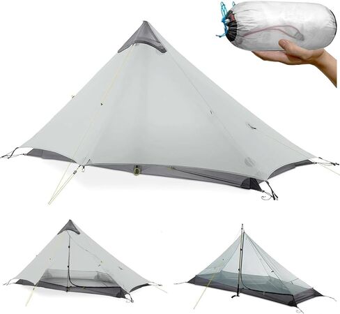 Ultralight Waterproof Tent, Double-Layer Three-Season Backpacking Tent for 1-Person Camping, Kayaking, Climbing, Hiking, Weighing in at only 2 pounds for The Tent in Saudi Arabia