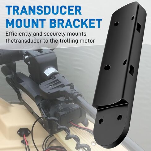JERBOR Upgraded ABS Plastic Transducer Mounting Plate Fit for Lowrance Active Imaging 3-in-1 Minn Kota Transducer Mount Waterproof in Kuwait