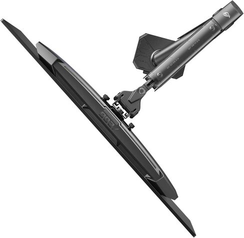 ROG Ergo Monitor Arm (AAS01R) – Mechanical Spring Monitor Mount with Desk Clamp and Grommet Mount, Holds Up to 49-inch* Within 13.5kg, Pivot/Swivel/Tilt/Rotation/Height Adjustable, VESA 100 x 100 mm in Saudi Arabia