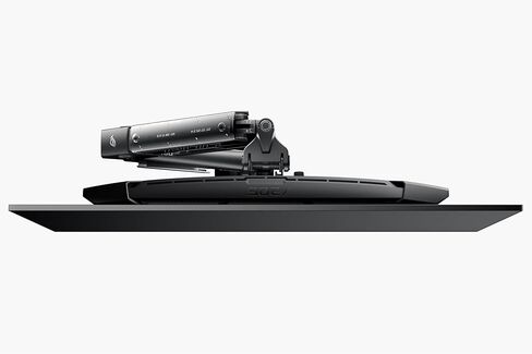 ROG Ergo Monitor Arm (AAS01R) – Mechanical Spring Monitor Mount with Desk Clamp and Grommet Mount, Holds Up to 49-inch* Within 13.5kg, Pivot/Swivel/Tilt/Rotation/Height Adjustable, VESA 100 x 100 mm in Saudi Arabia