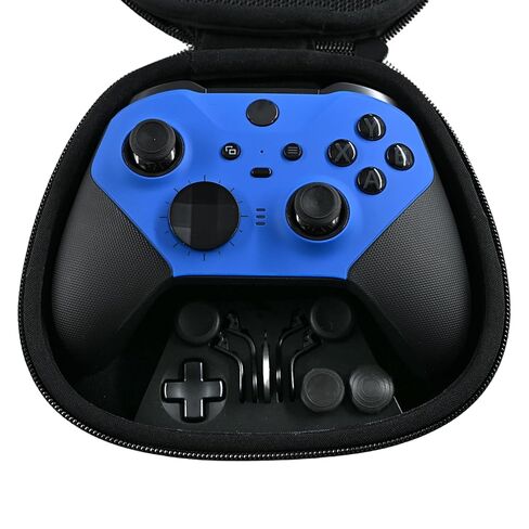 KanKanGou DIY Customised Elite Series 2 Controller Compatible for Xbox Elite Series 2 Controller-Vest Blue,Gaming Controller Compatible With Xbox Series S/X,Xbox One,with Accessory Bag [video game] in Saudi Arabia