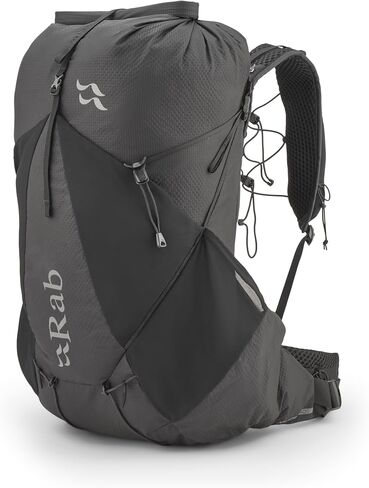 Rab Muon Hiking Pack - Lightweight Durable Backpack for Hiking, Trekking, & Backpacking - Black - 40-Liter (Back Length - Medium) in Saudi Arabia