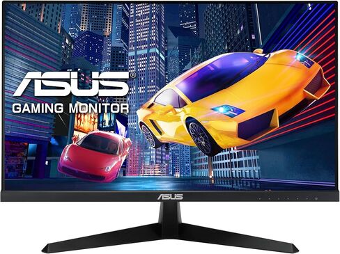 ASUS 24 inch 120Hz Gaming Office Computer Monitor (VY249HGR) - 1080p(Full HD), IPS, 120Hz, 1ms, Adaptive Sync, Eye Care Plus, Blue Light Filter, Flicker Free, SmoothMotion, DisplayWidget, 3yr warranty in Saudi Arabia