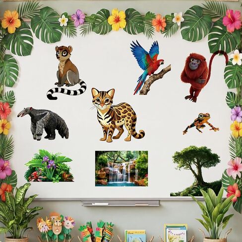 9 Pcs Vbs 2025 Nature Decorative Painting Decor Cardboard Stickers Insect Leaf Honey Plant Stickers Decor for Bulletin Board Wall DIY Decoration Party Supplies in Saudi Arabia