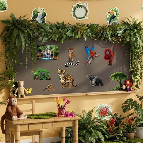 9 Pcs Vbs 2025 Nature Decorative Painting Decor Cardboard Stickers Insect Leaf Honey Plant Stickers Decor for Bulletin Board Wall DIY Decoration Party Supplies in Saudi Arabia