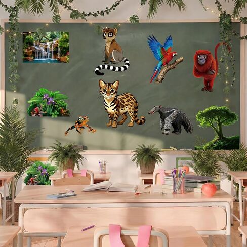 9 Pcs Vbs 2025 Nature Decorative Painting Decor Cardboard Stickers Insect Leaf Honey Plant Stickers Decor for Bulletin Board Wall DIY Decoration Party Supplies in Saudi Arabia