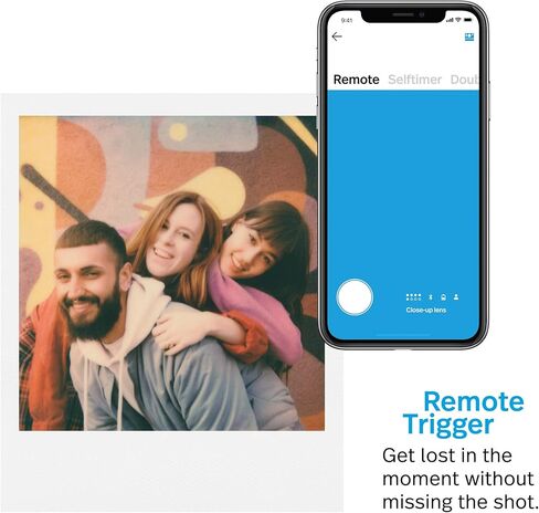 (OLD MODEL) Polaroid OneStep+ Black (9010), Bluetooth Connected Instant Film Camera in Saudi Arabia