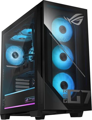 ASUS ROG Strix G700 Desktop 4TB SSD 192GB DDR5 RAM Win 11 Pro NVIDIA GeForce 4060Ti RTX 16GB GDDR6 (Intel 15th gen Core Ultra 9 Processor Turbo Boost to 6.00GHz) Gaming PC Computer G700TF in Saudi Arabia