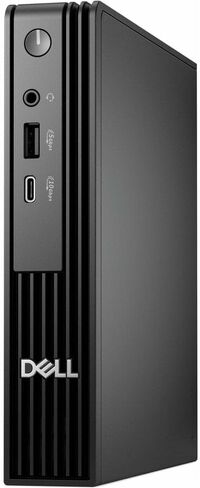Dell Pro Micro QCM1250 Desktop Computer - Intel Core Ultra 5 235T - 16 GB - 256 GB SSD - Micro PC - Black in Saudi Arabia