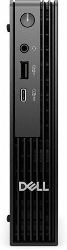 Dell Pro Micro QCM1250 Desktop Computer - Intel Core Ultra 5 235T - 16 GB - 256 GB SSD - Micro PC - Black in Saudi Arabia