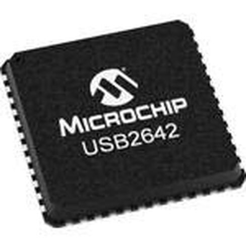 تقنية Microchip، USB2642/ML، وحدة تحكم وسائط فلاش متعددة التنسيقات فائقة السرعة/مجموعة محور USB - USB 2.0-3.3V - 48-Pin QFN - صينية (5 عناصر/عناصر) in Saudi Arabia