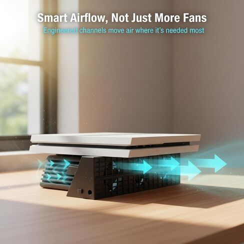 USB Host Cooling Fan External USB Cooler Automatic Temperature Sensor Controlled Radiator in Saudi Arabia