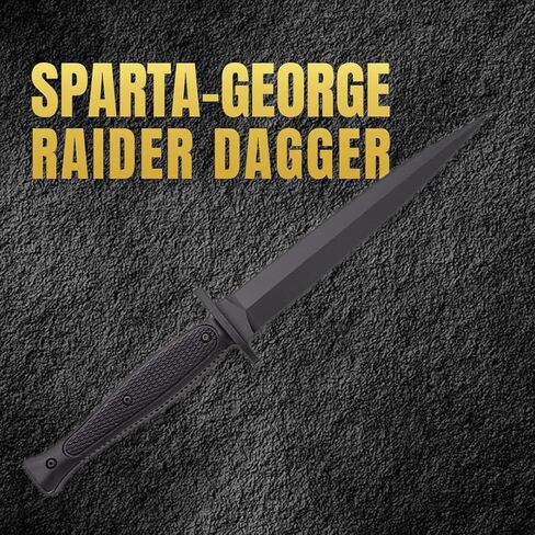 Spartan Blades George Raider Dagger | SBBL3BK, Black in Saudi Arabia
