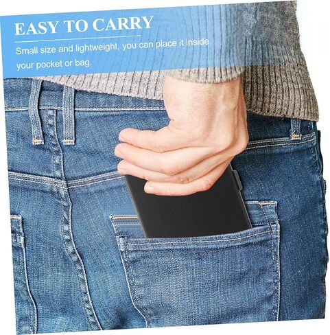 Veemoon Memory Card Carrying Case with 10 Slots, Waterproof Pp Storage Box for Micro Secure Digital and Extended Capacity Cards, Compact Black Organizer for Photographers and Travelers in Saudi Arabia