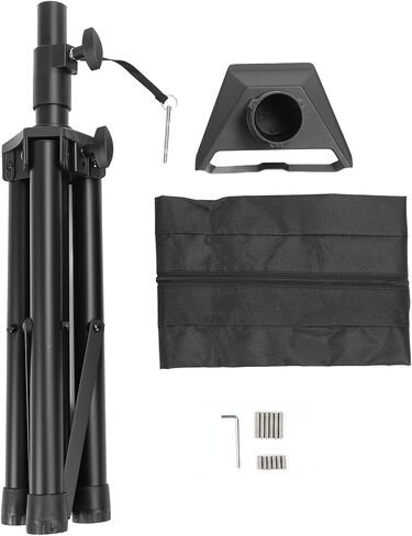 banapoy Gen 3 Tripod, Adjustable Height Satellite Antenna Stand Mount 2.2 to 4.4 Feet, Satellite Dish Tripod Mounting Kit with Pipe Adapter, for Yard, Camping, RV Travel in Saudi Arabia